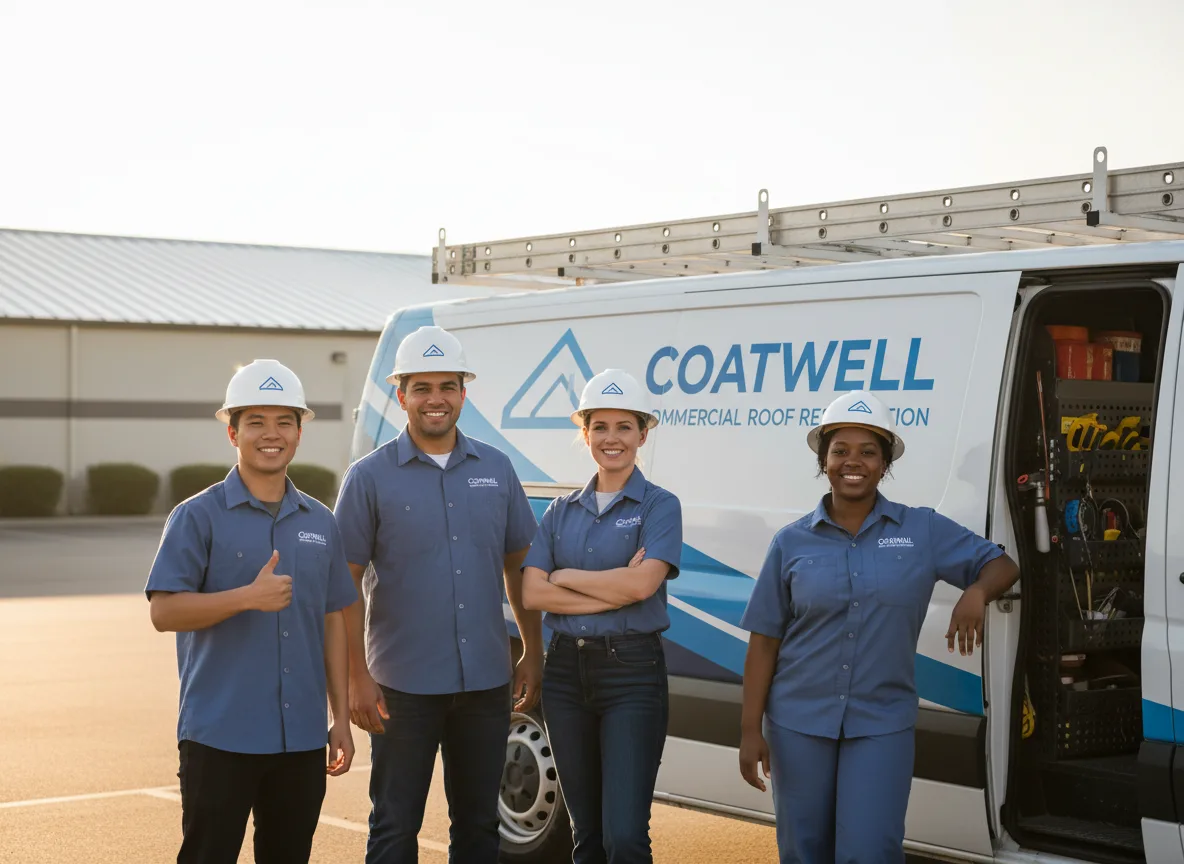Commercial roof coating company in Mesa, ID